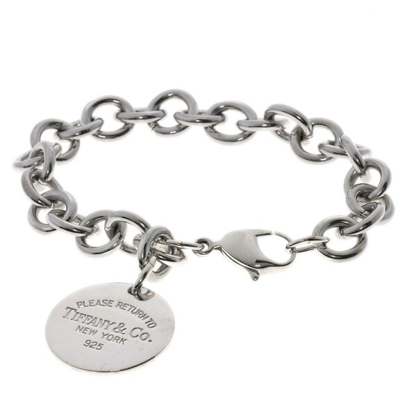 TIFFANY Silver Charm Bracelet